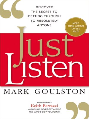 cover image of Just Listen
